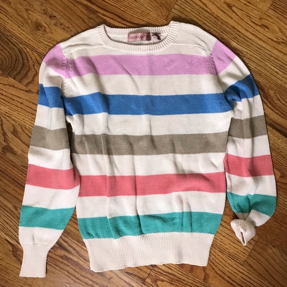 henry grethel Sweaters - Henry Grethel Vintage Stripe Sweater